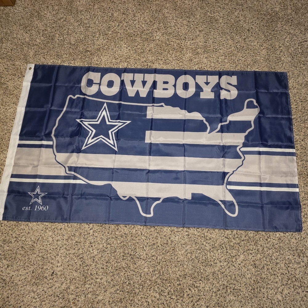 Dallas Cowboys Flag Banner America's Team Countey New 3x5 Ft